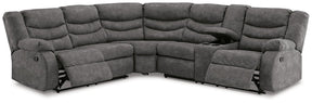 Partymate 2-Piece Reclining Sectional - Half Price Furniture