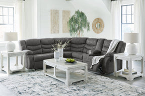 Partymate 2-Piece Reclining Sectional - Half Price Furniture