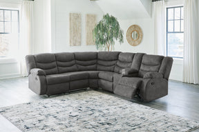 Partymate 2-Piece Reclining Sectional - Half Price Furniture