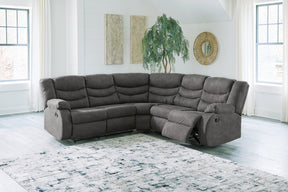 Partymate 2-Piece Reclining Sectional - Half Price Furniture