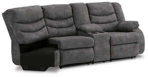 Partymate 2-Piece Reclining Sectional - Half Price Furniture