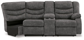 Partymate 2-Piece Reclining Sectional - Half Price Furniture