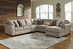 Pantomine Sectional with Chaise Half Price Furniture