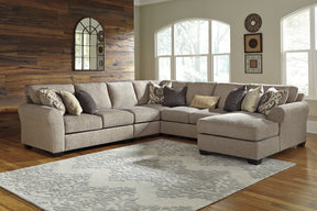 Pantomine Sectional with Chaise Half Price Furniture
