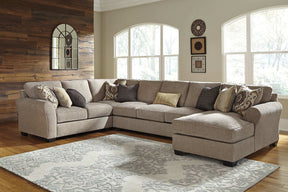 Pantomine Sectional with Chaise Half Price Furniture