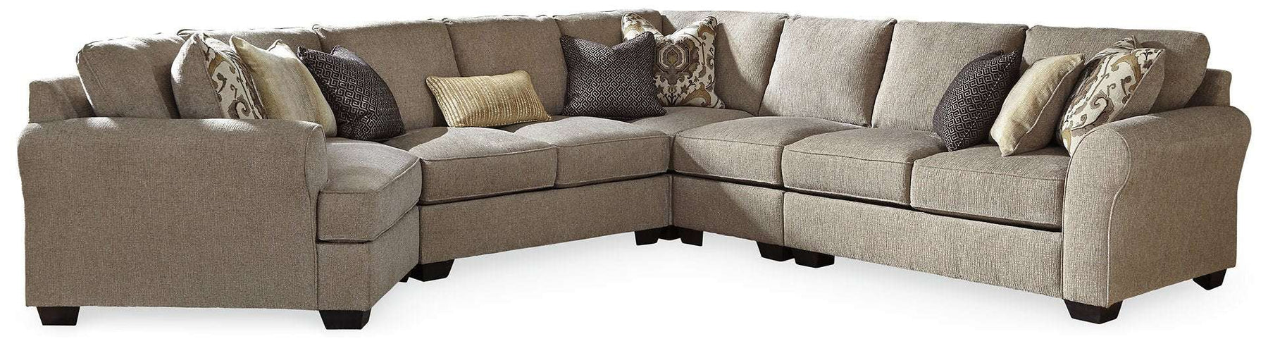 Pantomine Sectional with Cuddler - Half Price Furniture