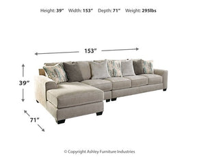 Ardsley Sectional with Chaise - Sectional - Half Price Furniture