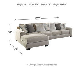 Ardsley Sectional with Chaise Ardsley Sectional with Chaise Half Price Furniture