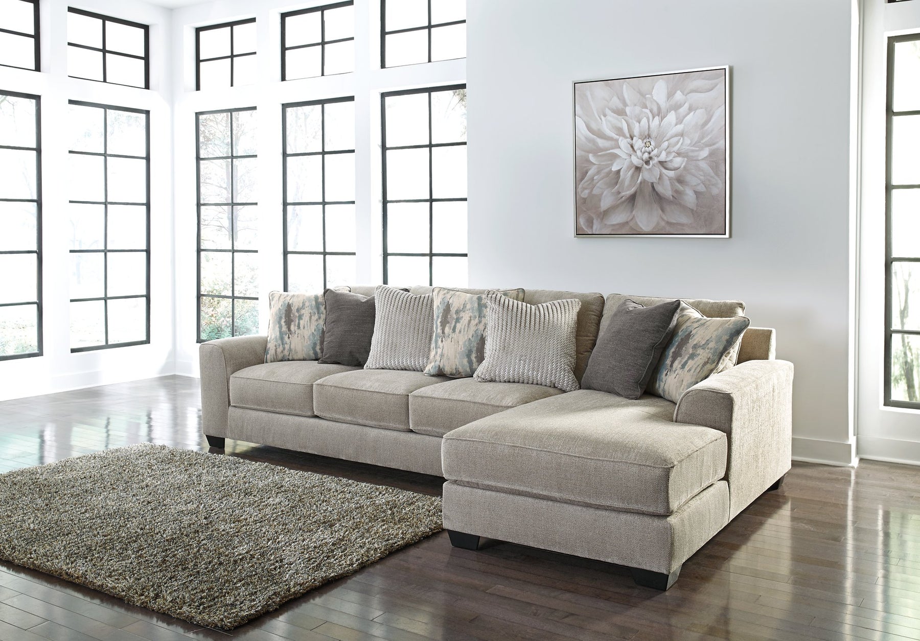 Ardsley Sectional with Chaise - Half Price Furniture