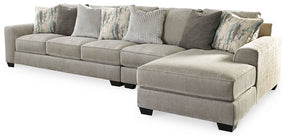 Ardsley Sectional with Chaise - Sectional - Half Price Furniture
