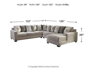 Ardsley Sectional with Chaise Ardsley Sectional with Chaise Half Price Furniture