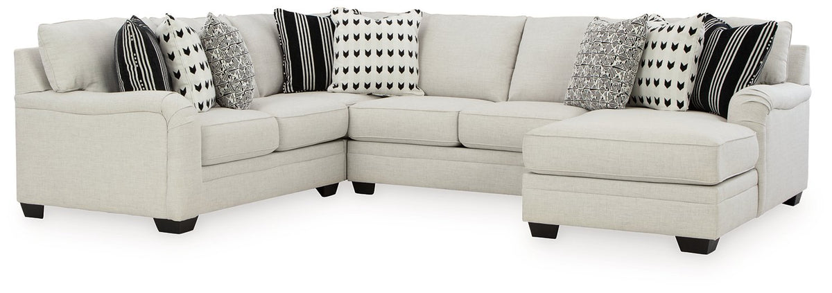 Huntsworth Sectional with Chaise - Half Price Furniture