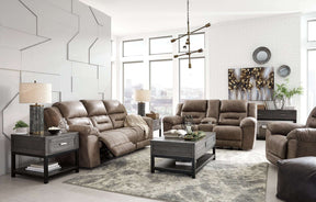Stoneland Power Reclining Sofa - Half Price Furniture