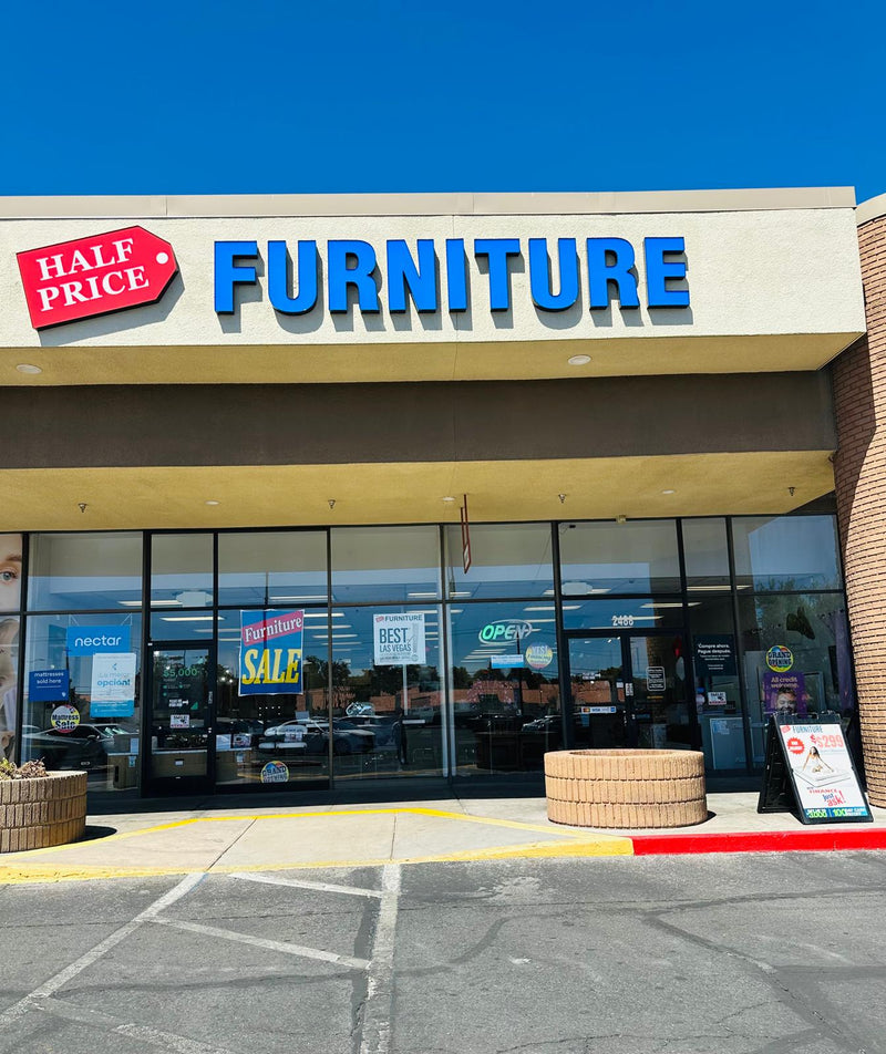 Half Price Furniture East Desert Inn showroom in Las Vegas