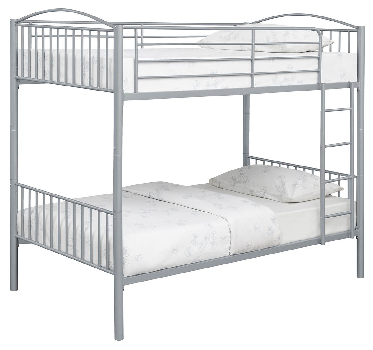 Anson Twin Over Twin Bunk Bed with Ladder Anson Twin Over Twin Bunk Bed with Ladder Half Price Furniture