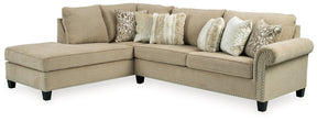 Dovemont 2-Piece Sectional with Chaise  Half Price Furniture