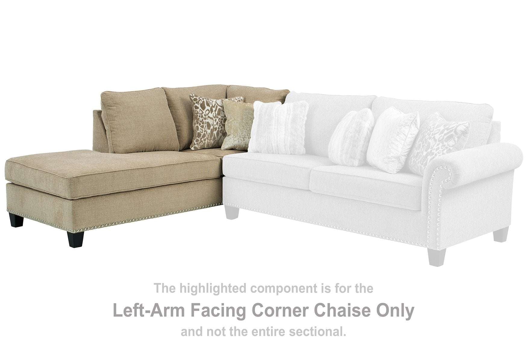 Dovemont 2-Piece Sectional with Chaise - Sectional - Half Price Furniture