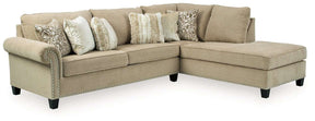 Dovemont 2-Piece Sectional with Chaise - Sectional - Half Price Furniture