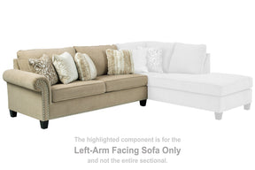 Dovemont 2-Piece Sectional with Chaise - Half Price Furniture