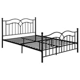 Klossen Queen Platform Bed Black  Half Price Furniture