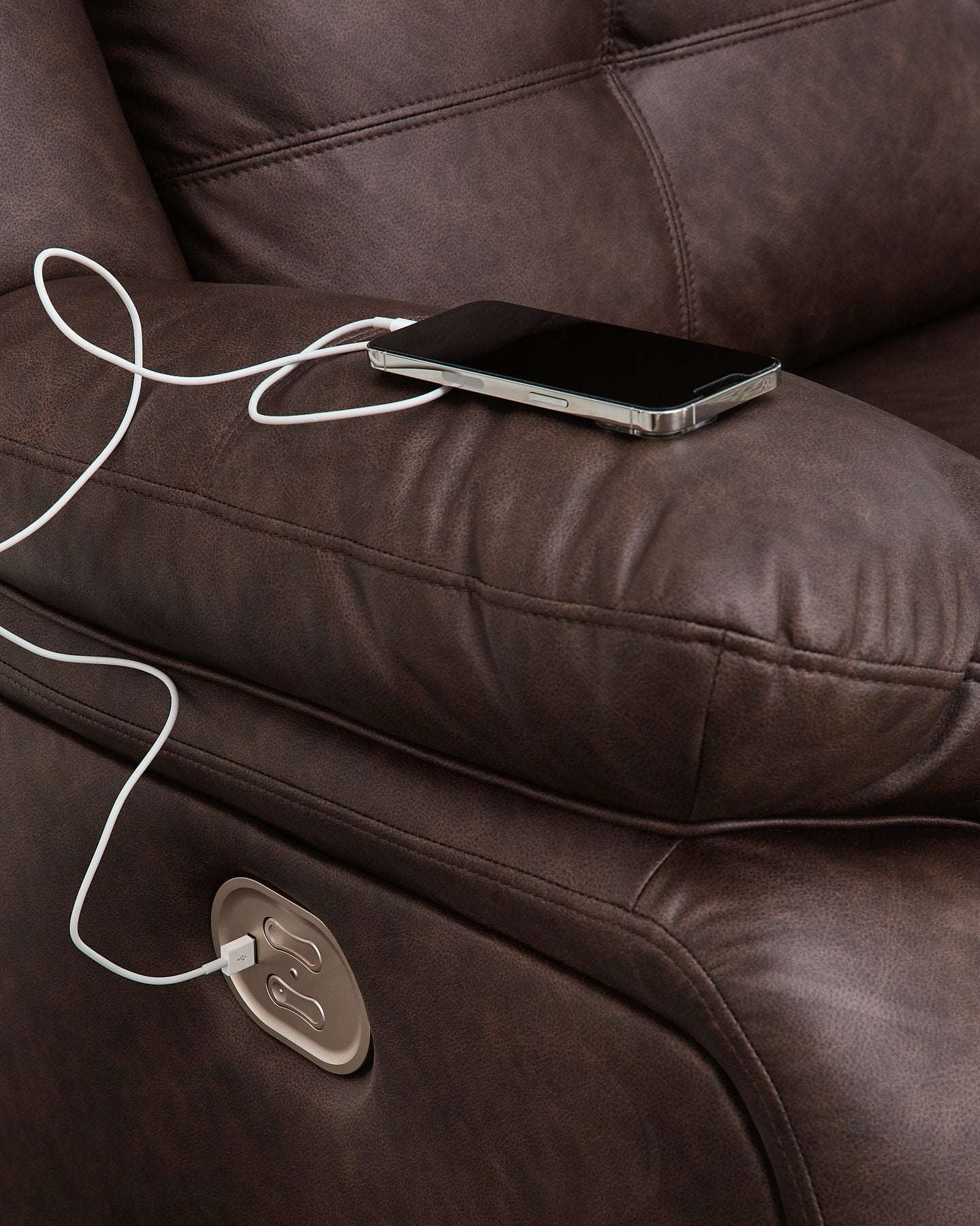 Punch Up Power Reclining Sectional Loveseat - Half Price Furniture