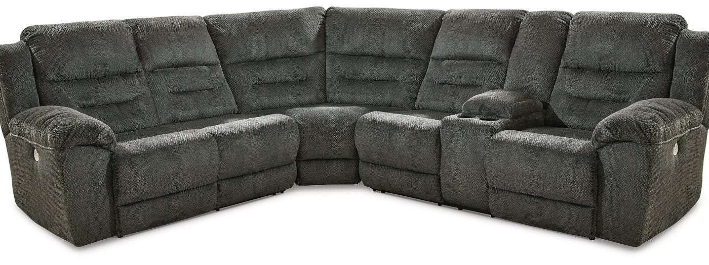 Nettington Power Reclining Sectional Half Price Furniture