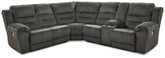 Nettington Power Reclining Sectional Half Price Furniture