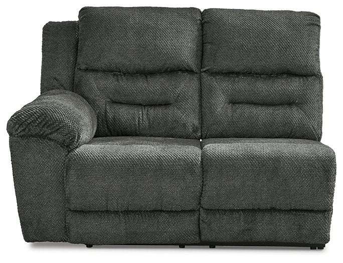 Nettington Power Reclining Sectional Half Price Furniture
