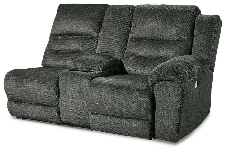 Nettington Power Reclining Sectional Half Price Furniture