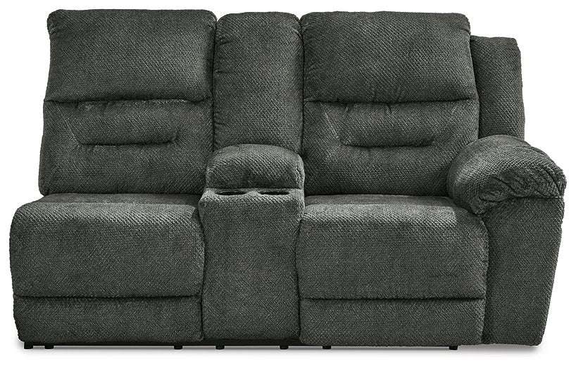 Nettington Power Reclining Sectional Half Price Furniture
