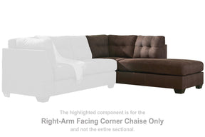 Maier 2-Piece Sectional with Chaise Half Price Furniture