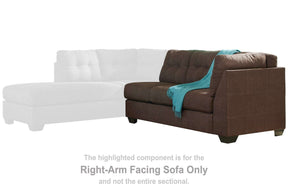 Maier 2-Piece Sectional with Chaise Half Price Furniture
