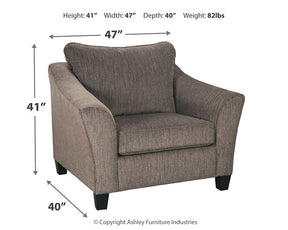 Nemoli Oversized Chair - Half Price Furniture