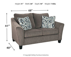 Nemoli Loveseat - Half Price Furniture