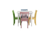 Rory 5-piece Dining Set Multi Color Rory 5-piece Dining Set Multi Color Half Price Furniture