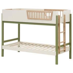 Evren twin over twin bunk bed tri-tone
