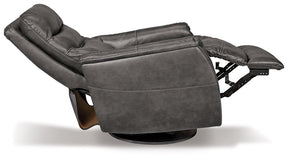 Riptyme Swivel Glider Recliner - Half Price Furniture