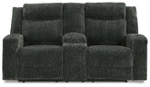 Martinglenn Power Reclining Loveseat with Console Half Price Furniture