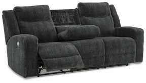 Martinglenn Power Reclining Sofa with Drop Down Table - Half Price Furniture