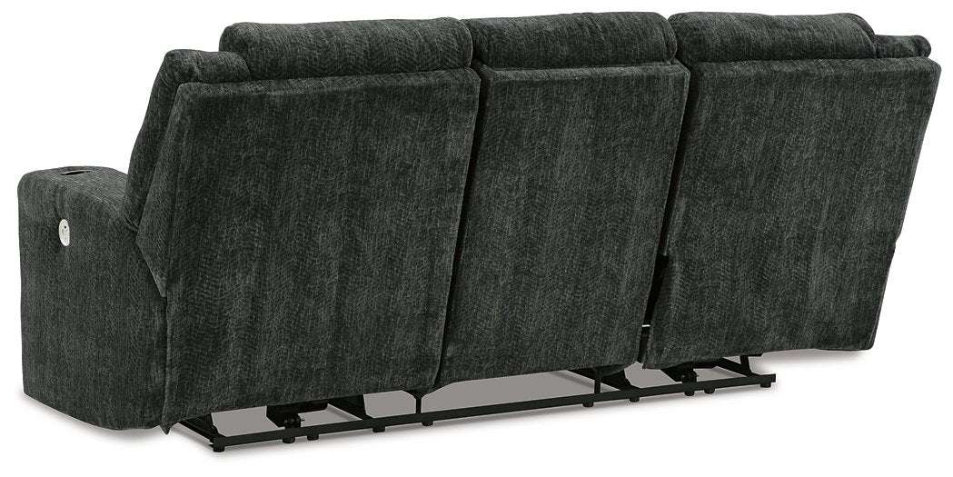 Martinglenn Power Reclining Sofa with Drop Down Table - Half Price Furniture