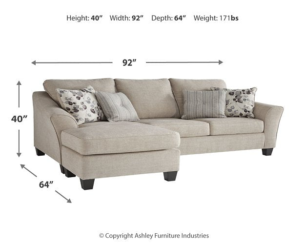 Abney Sofa Chaise Abney Sofa Chaise Half Price Furniture