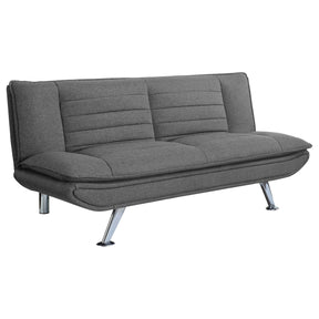 Julian Upholstered Sofa Bed with Pillow-top Seating Grey  Half Price Furniture