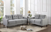 Bowen Upholstered Track Arms Tufted Sofa Set Bowen Upholstered Track Arms Tufted Sofa Set Half Price Furniture