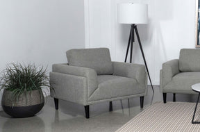 Rilynn Upholstered Track Arms Chair - Chair - Half Price Furniture