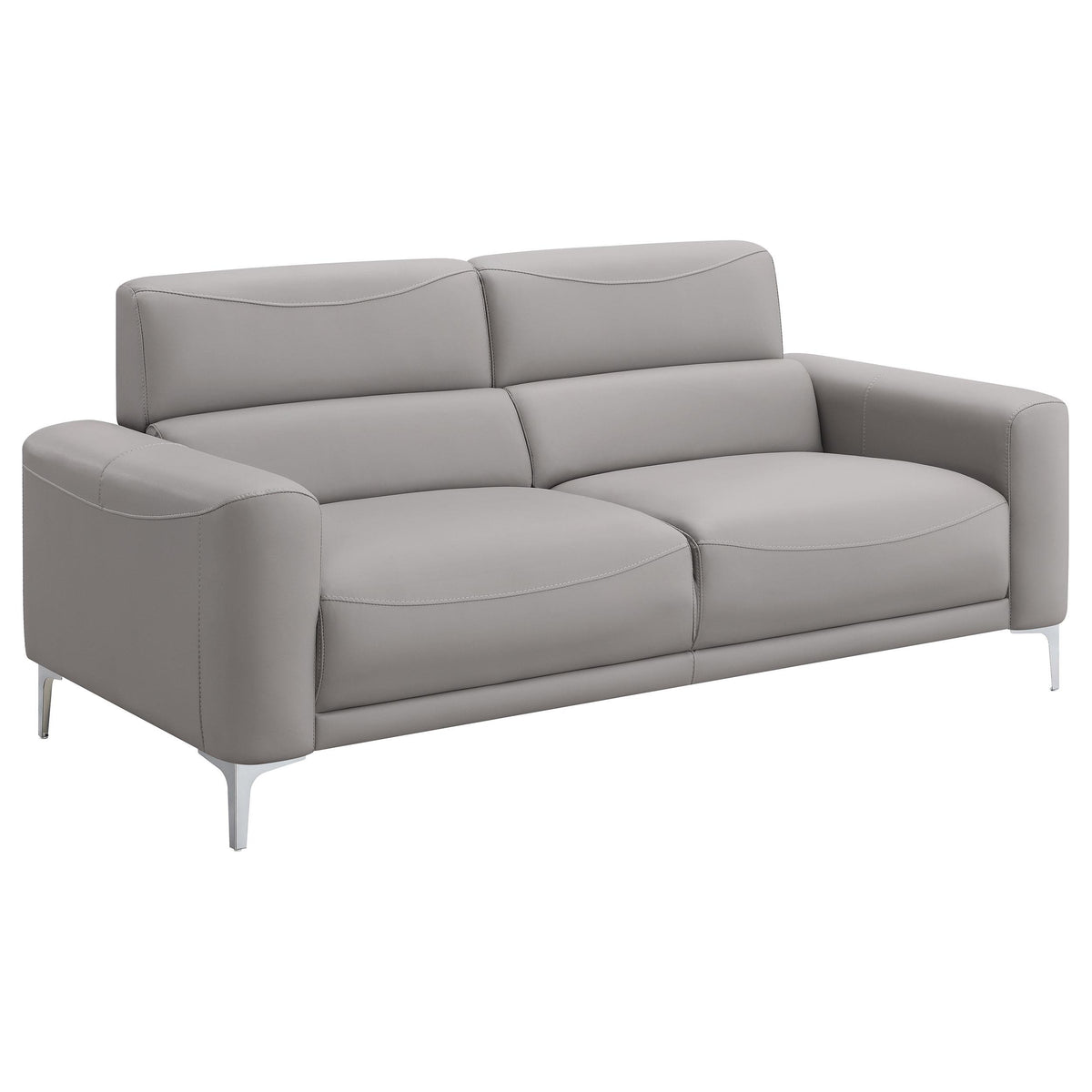 Glenmark Track Arm Upholstered Sofa Taupe Glenmark Track Arm Upholstered Sofa Taupe Half Price Furniture