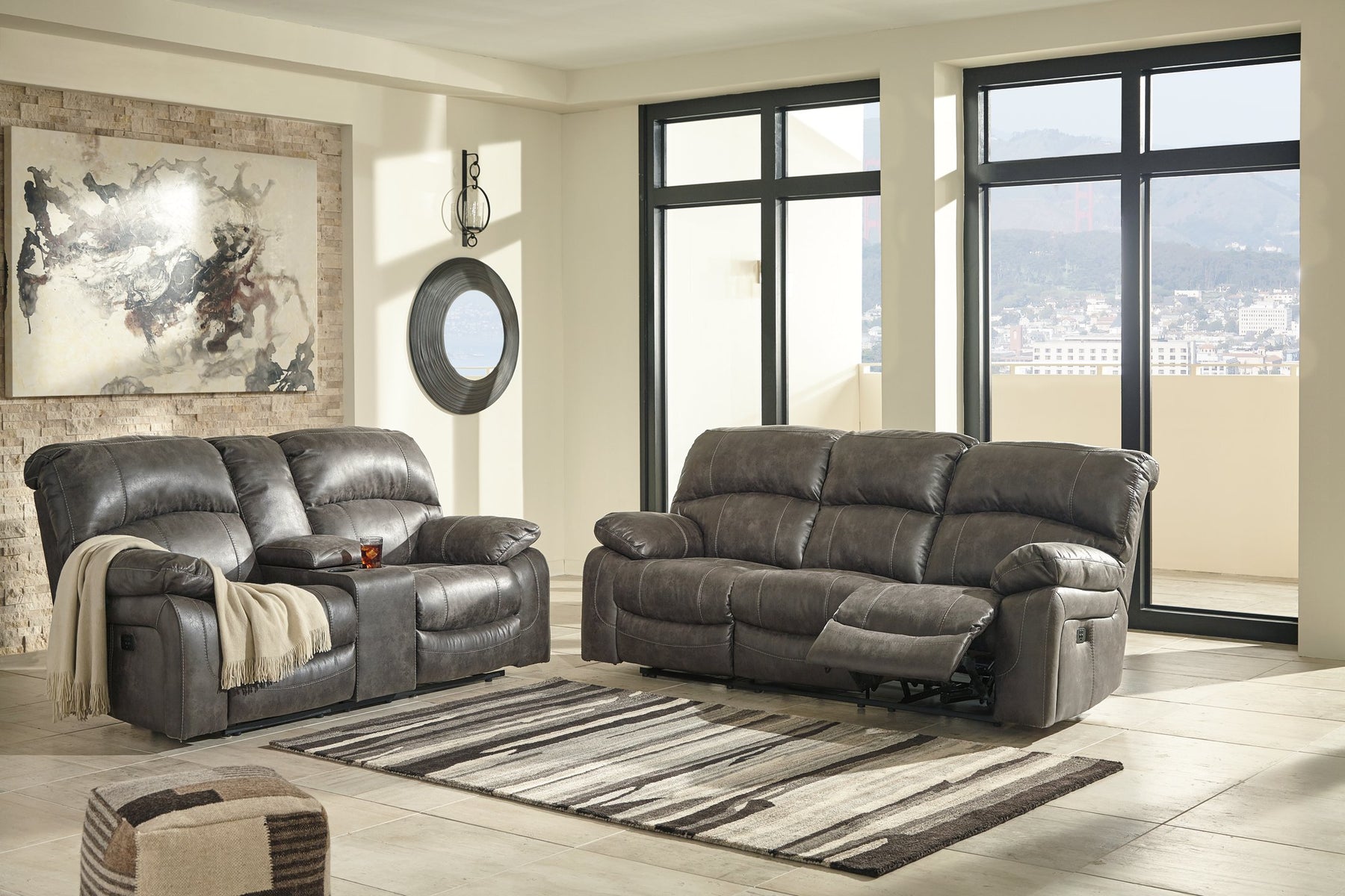 Dunwell Power Reclining Sofa - Half Price Furniture