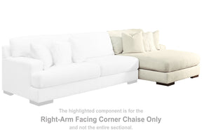 Zada Sectional with Chaise Half Price Furniture