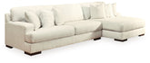Zada Sectional with Chaise Half Price Furniture