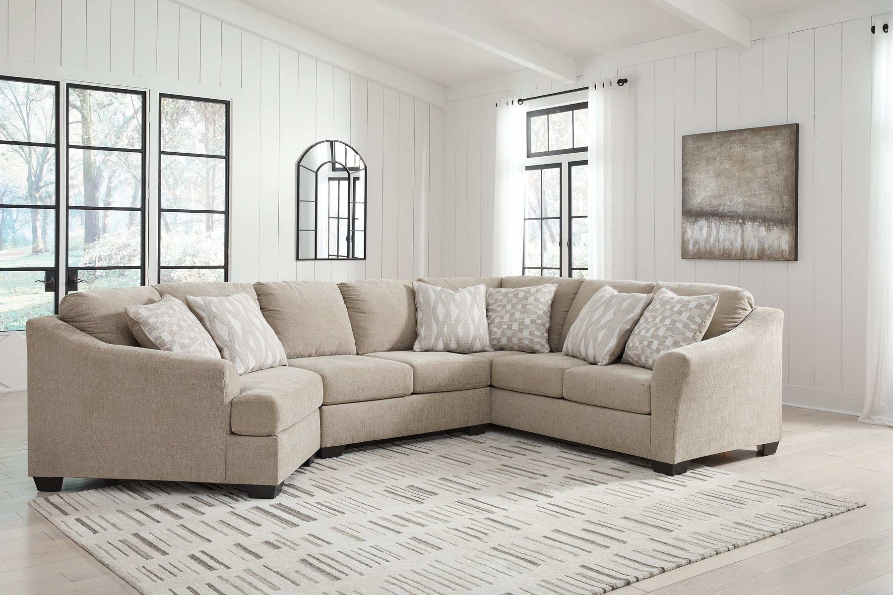 Brogan Bay 3-Piece Sectional with Cuddler - Sectional - Half Price Furniture