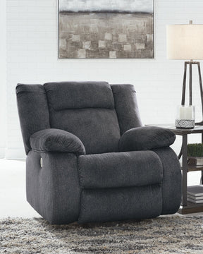 Burkner Power Recliner - Recliner - Half Price Furniture